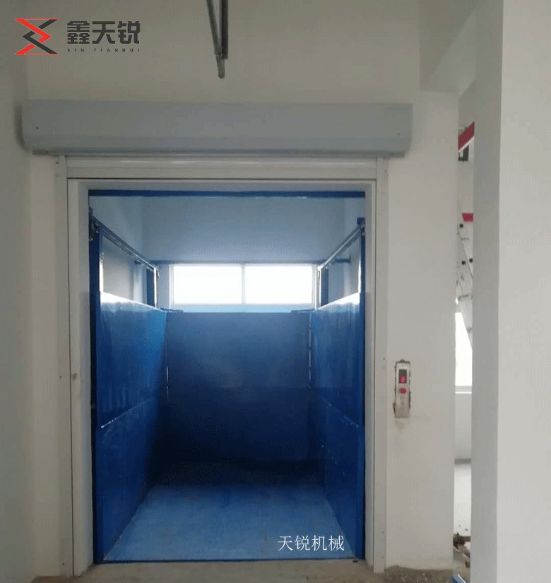 东莞上货专用导轨式升降货梯