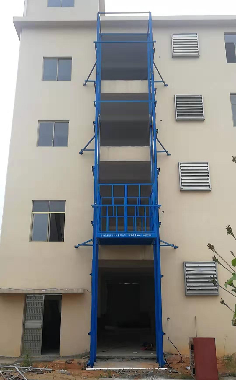 东莞室外导轨式升降平台
